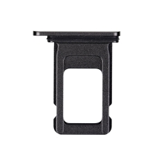 Replacement for iPhone 11 Single SIM Card Tray - Black Original