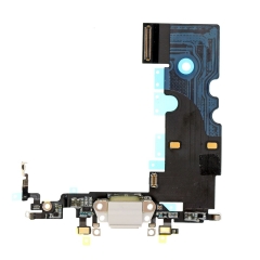 Charging Port Flex Cable For iPhone 8 - Silver