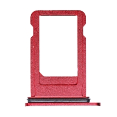 Replacement for iPhone 8 Plus SIM Card Tray with Waterproof Circle - Red Original