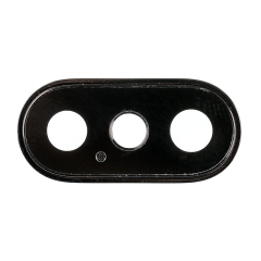 For iPhone X Rear Camera Holder with Lens- Space Gray
