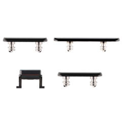 Replacement for iPhone X Side Buttons Set (4pcs/set) - Space Gray Original