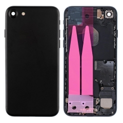Back Housing With Parts For iPhone 7 (Black) (Original Pull) (Grade A)