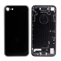 Back Housing For iPhone 7 (Jet Black) (Original Pull) (Grade A)