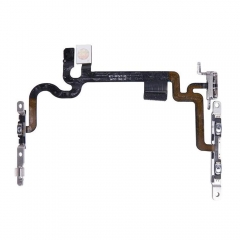 Replacement for iPhone 7 Power Button Flex Cable with Metal Bracket Assembly Original