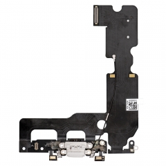 Charging Port Flex Cable For iPhone 7 Plus - White