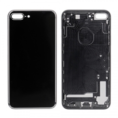 Back Housing For iPhone 7 Plus (Jet Black) (Original Pull) (Grade A)