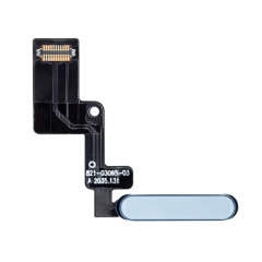 Replacement for iPad Air 4 / Air 5 Power Button with Flex Cable - Sky Blue