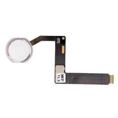 For iPad Pro 9.7" Home Button Assembly with Flex Cable Ribbon- Silver