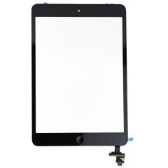 OEM iPad Mini 1/ Mini 2 Digitizer Touch Screen + IC Chip + Control Flex Assembly Black