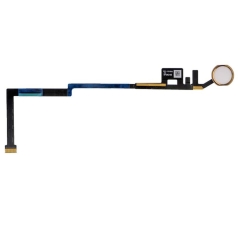 Replacement for iPad 5/iPad 6 Home Button Assembly with Ribbon Flex Cable - Gold Original