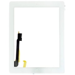 Replacement for iPad 4 White Touch Screen Assembly