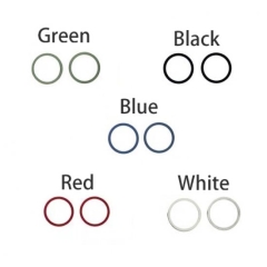 For iPhone 12/ 12 Mini Rear Camera Bezel Ring only (2Pcs/Set)