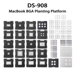 DS-908 MacBook Reballing Jig with Stencils Tool Set
