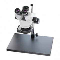 7-45x SZM45T-B1 Trinocular Industrial Stereo Microscope with LED lights