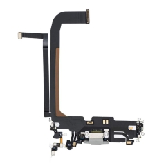 Charging Port Flex Cable For iPhone 13 Pro Max- Silver
