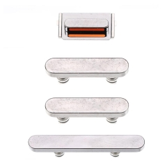 For iPhone 13 Pro/ 13 Pro Max Side Bottom Set- Silver