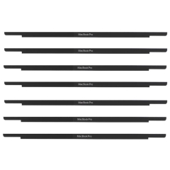 Display Bottom Plastic Bezel Logo Strip For MacBook Pro 13" A1706 / A1708 /A1989 / A2159 / A2289 / A2338 Silver