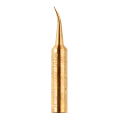 Curved Tip Gilded Soldering Iron Tip For Soldering Station 936 #BEST A-900M-T-IS