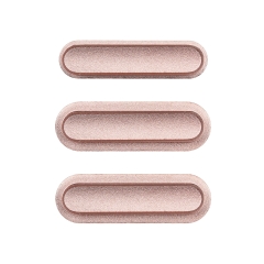 Replacement for iPad 7th Side Buttons Set - Rose Gold