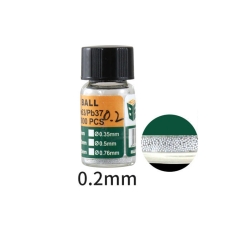 BEST BST-505 Solder Balls Bump BGA Soldering 25K Sn63/Pb37 0.2,0.3-0.65 Diameter