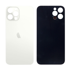 Back Glass For iPhone 12 Pro - Silver