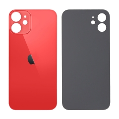 Back Glass For iPhone 12 Mini - Red