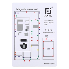 JIAFA JF-870 Magnetic Pad Screw Board for iPhone 11/ 11 Pro Max