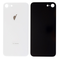 Back Glass For iPhone 8 - Silver