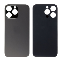 Back Glass For iPhone 14 Pro Max - Space Black
