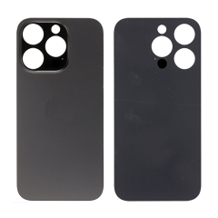 Back Glass For iPhone 14 Pro - Space Black
