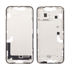 Middle Frame For iPhone 14 Plus- Starlight OEM