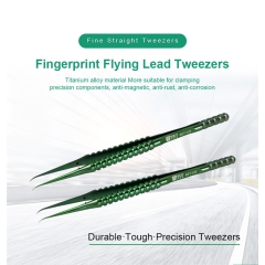 BST Y22 / Y23 Precision Titanium Alloy Fingerprint Flying Line Tweezers