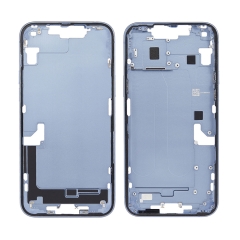 Middle Frame For iPhone 14 Plus- Blue OEM