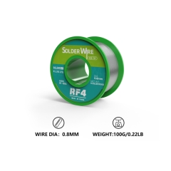 RF4 RF-108A 100g 0.8mm 63%Sn Lead-Free Rosin Core Solder Tin Wire