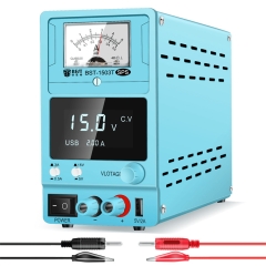 BST-1503T SPS 15V / 3A Linear Programmable Adjustable DC-regulated Power Supply