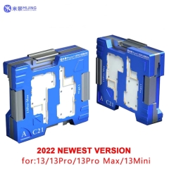 MiJing C21 Layered Motherboard Testing Fixture for iPhone 13 / 13 Mini / 13 Pro / 13 Pro Max