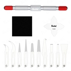 Kaisi K-310 10in1 Double-Headed Crowbar High Toughness Blade Set for Mobile Phone Repair