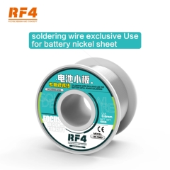 RF4 RF-106D 100G 0.6mm High Purity Lead-free Solder Wire Dedicated for Battery Board