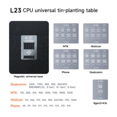 XZZ L23 CPU Universal CPU Reballing Stencil Platform for iPhone / Qualcomm / MTK / Hisilicon