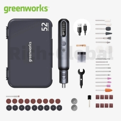 Greenworks AGK302 80W 6-Speed Adjustable Electric Grinder Pen