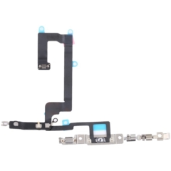 Replacement For iPhone 14 Power Button Flex Cable with Metal Bracket Assembly
