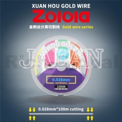 XUANHOU ZOLOLA 0.028/0.035/0.04/0.06/0.08mm Gold Wire