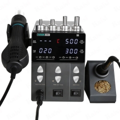 Sugon 202 760W 2-in-1 Soldering Iron Hot Air Gun Rework Station