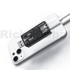 Wylie WL-616A Mini Real-Time Digital Display USB Charging Detector