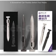 Luban DF-1 Precision Magnetic Flexibly Switch Four Heads Screwdriver Pen
