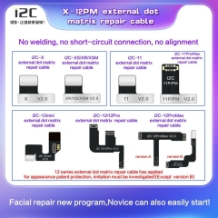 i2C External Dot Matrix Face ID Repair Cable For iPhone X-12PM