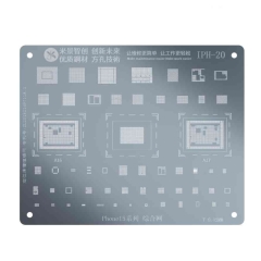Mijing Complete BGA Reball Stencil for iPhone 15/15Plus/15Pro/15Pro Max