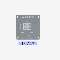 Mijing IP-A17 0.12mm CPU BGA Reballing Stencil for iPhone 15 Pro / 15Pro Max