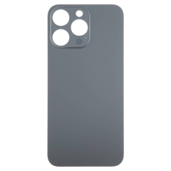 Back Glass For iPhone 15 Pro - Black Titanium