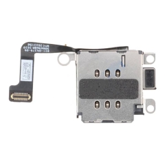 For iPhone 15 Plus Single Card SIM Card Reader Flex Cable